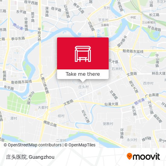 庄头医院 map