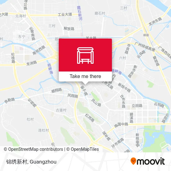 锦绣新村 map