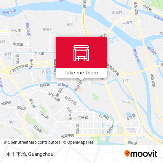 永丰市场 map