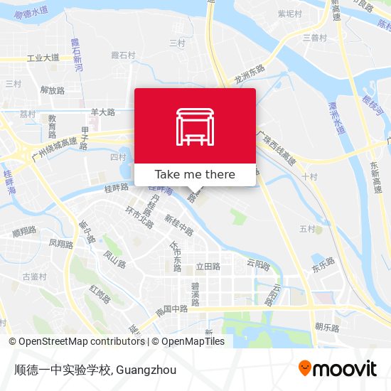 顺德一中实验学校 map