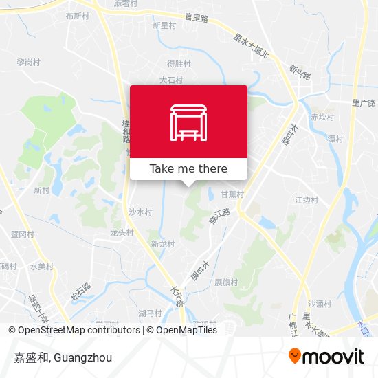 嘉盛和 map
