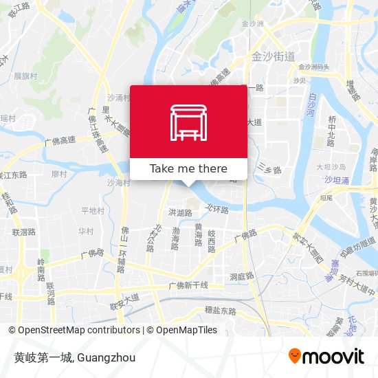 黄岐第一城 map