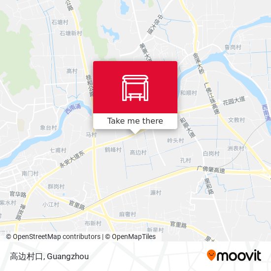 高边村口 map
