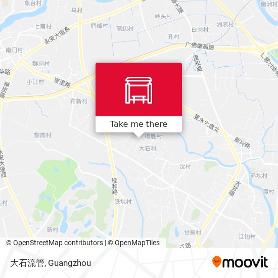 大石流管 map