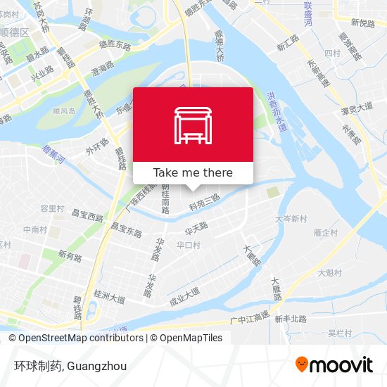 环球制药 map
