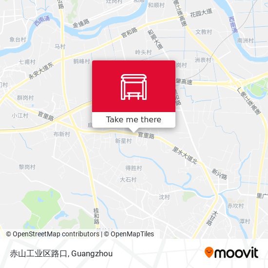 赤山工业区路口 map