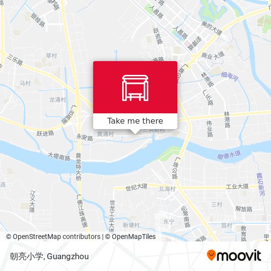 朝亮小学 map