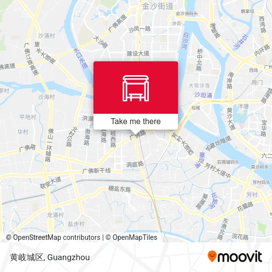黄岐城区 map