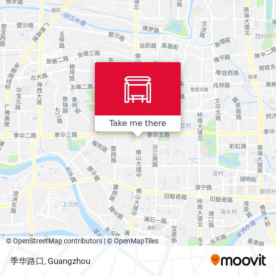 季华路口 map