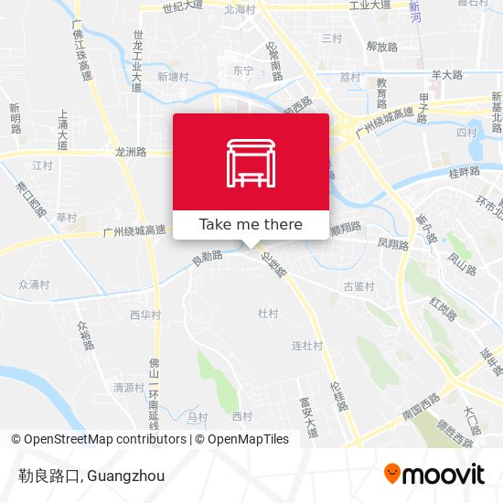 勒良路口 map