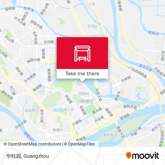 华桂园 map