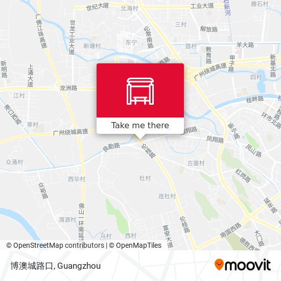 博澳城路口 map