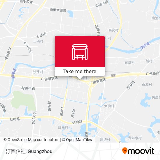 汀圃信社 map