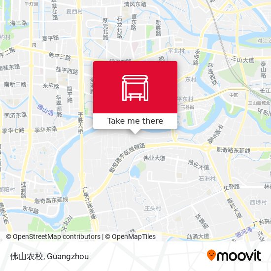 佛山农校 map