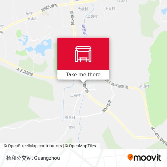 杨和公交站 map