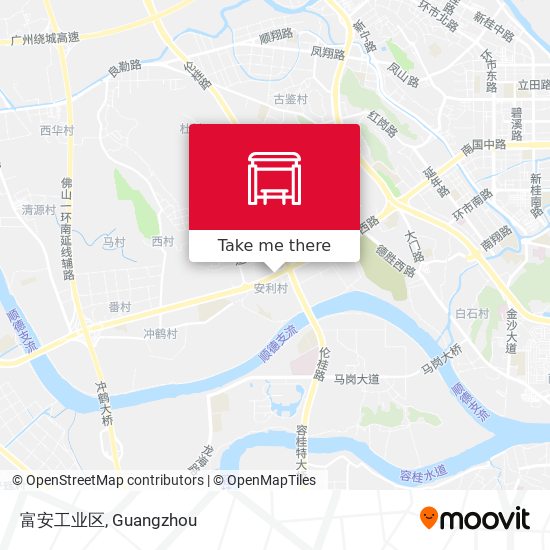 富安工业区 map