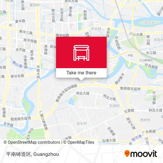 平南铸造区 map