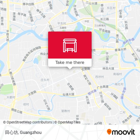 田心坊 map