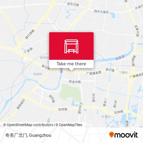 奇美厂北门 map