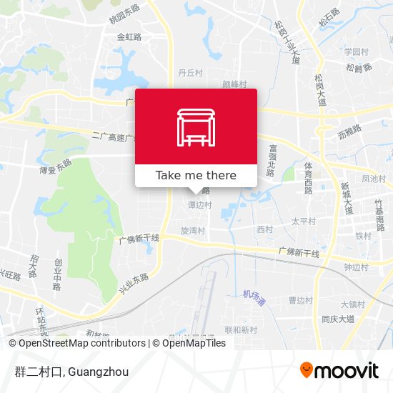 群二村口 map