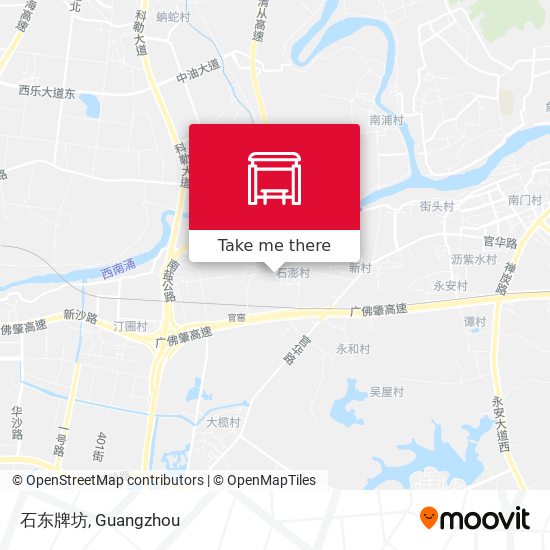 石东牌坊 map