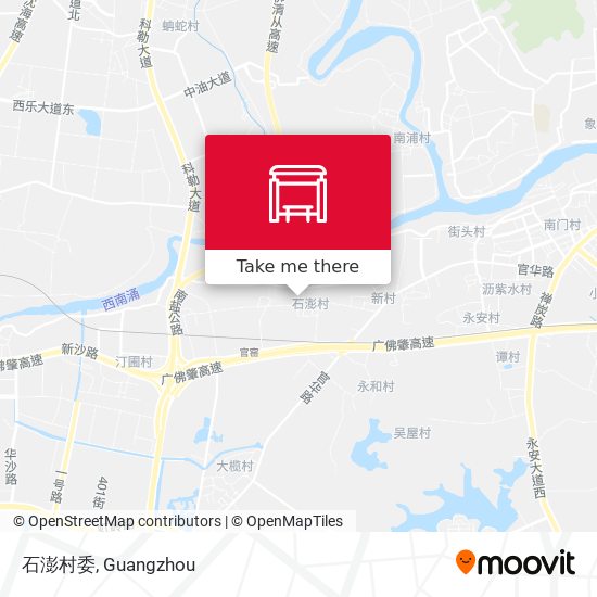 石澎村委 map