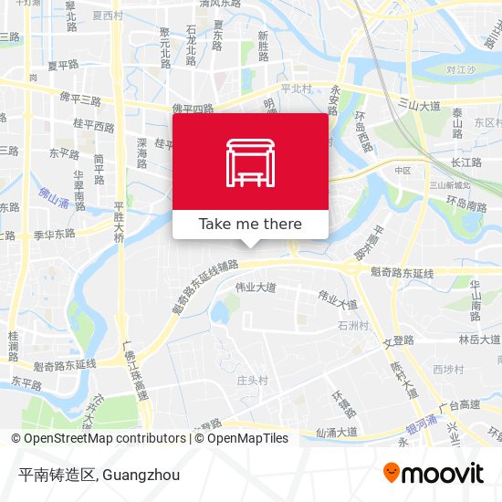平南铸造区 map
