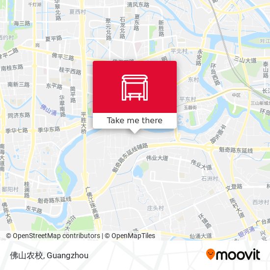 佛山农校 map