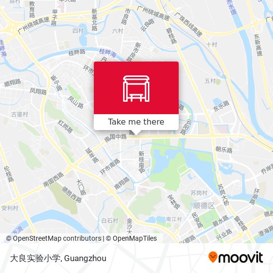 大良实验小学 map