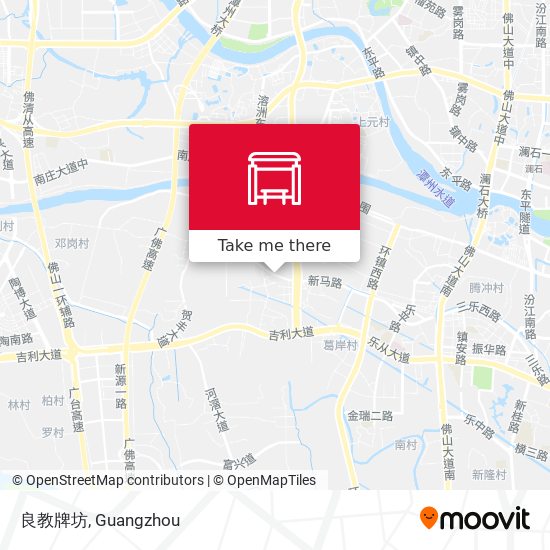 良教牌坊 map