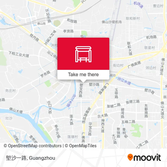 塱沙一路 map