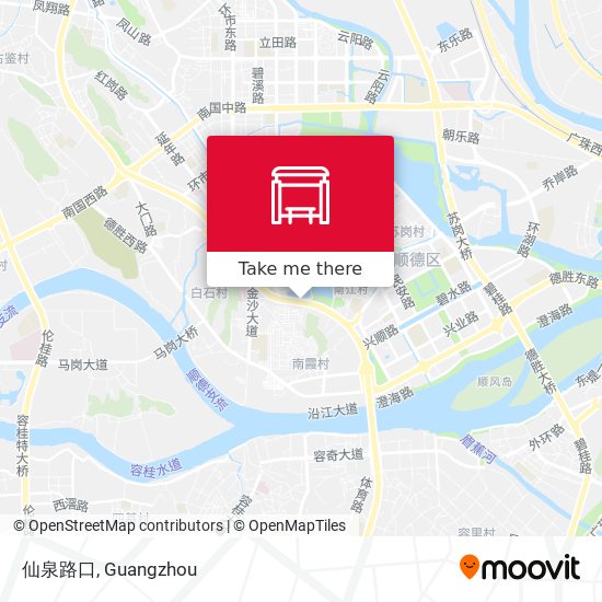 仙泉路口 map