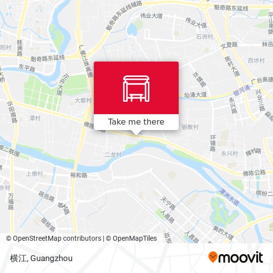 横江 map