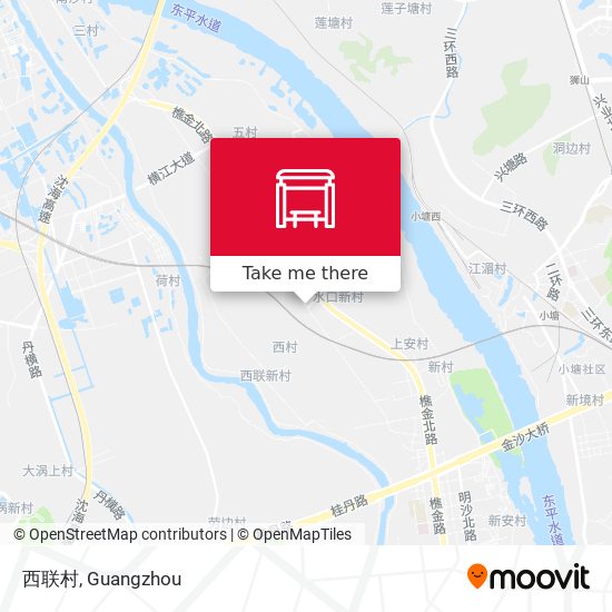 西联村 map