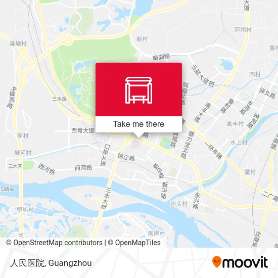 人民医院 map