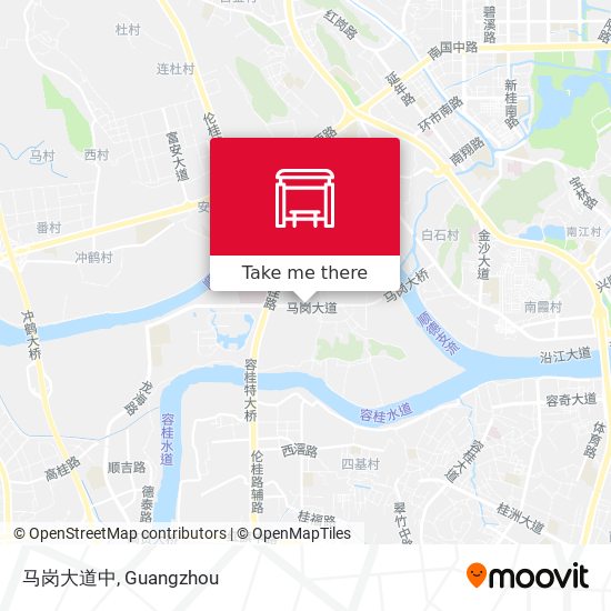 马岗大道中 map