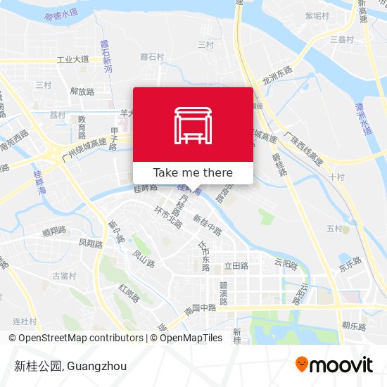 新桂公园 map