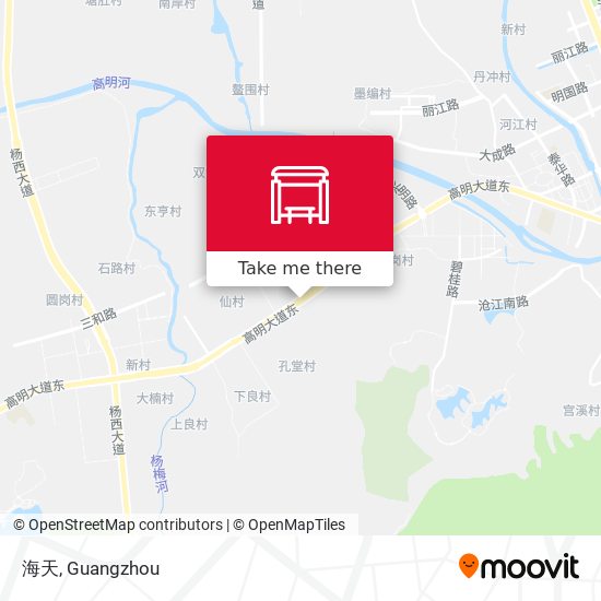 海天 map