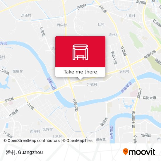 潘村 map