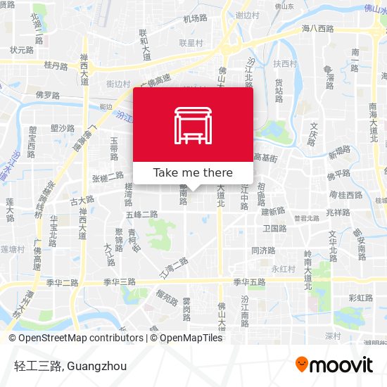 轻工三路 map