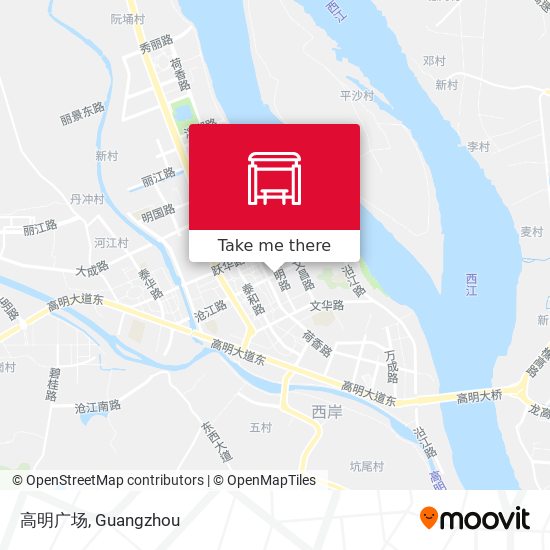 高明广场 map