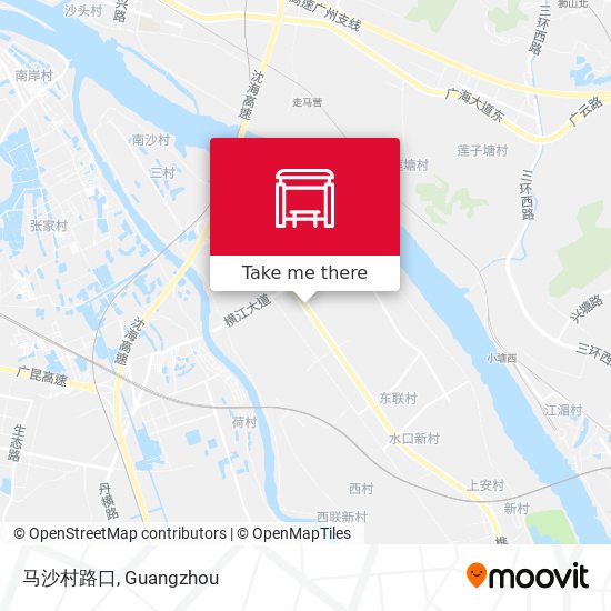 马沙村路口 map