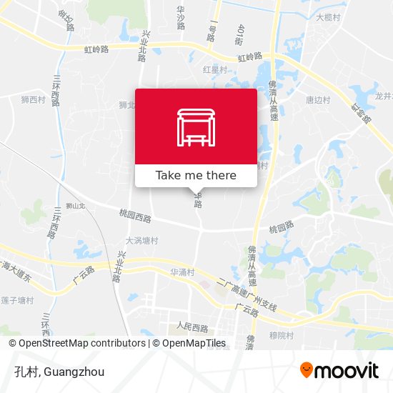 孔村 map