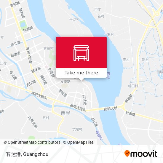 客运港 map