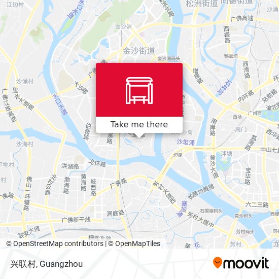 兴联村 map