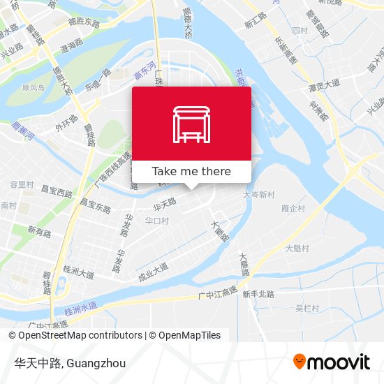华天中路 map