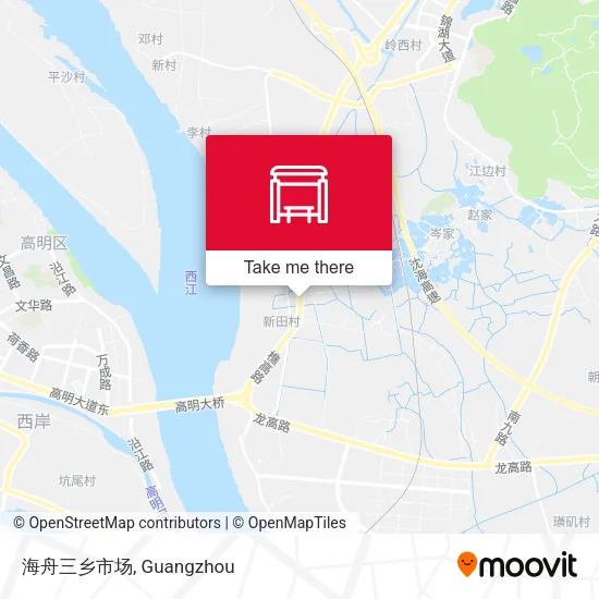 海舟三乡市场 map