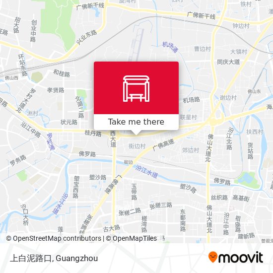 上白泥路口 map