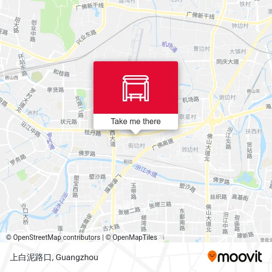上白泥路口 map
