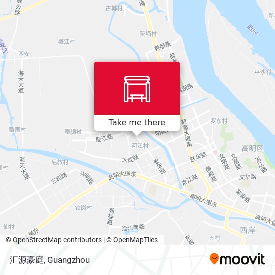 汇源豪庭 map